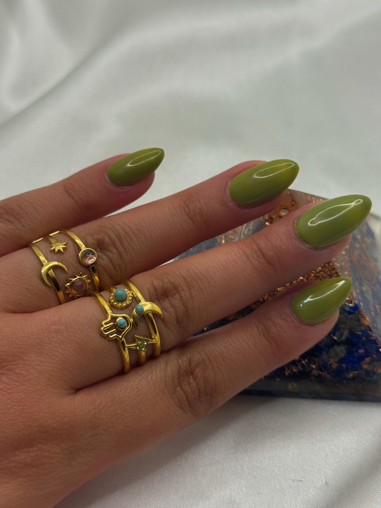 Celestial Harmony Adjustable Rings