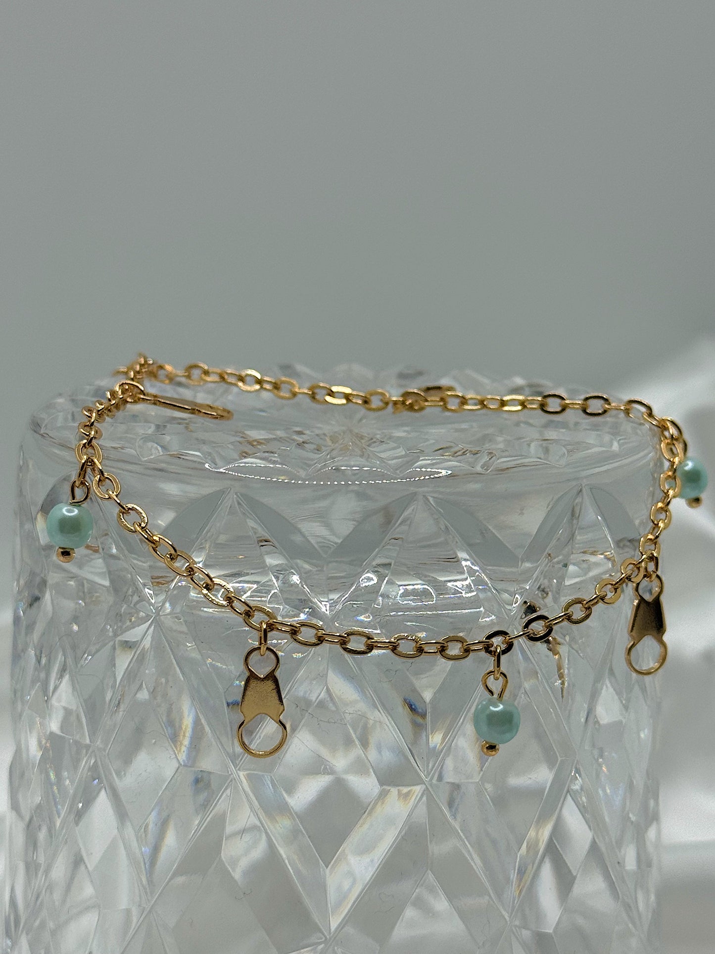 Aqua Charm Anklet