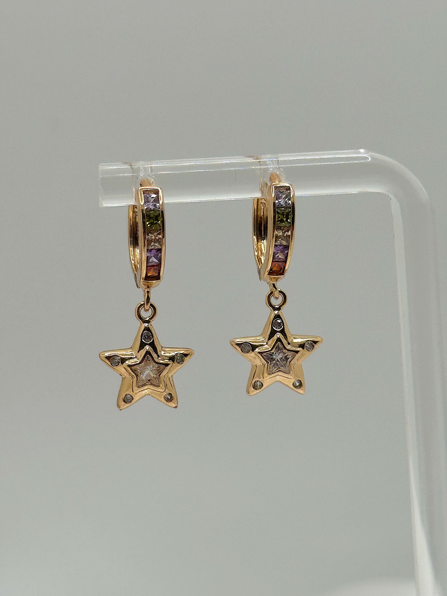 Starlight Hoop Earrings